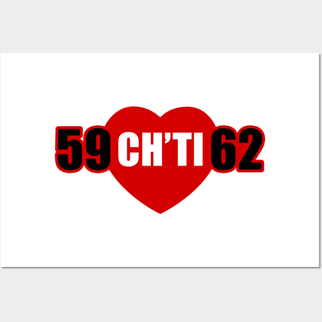 59 CH'TI 62 Wall Art by Extracom